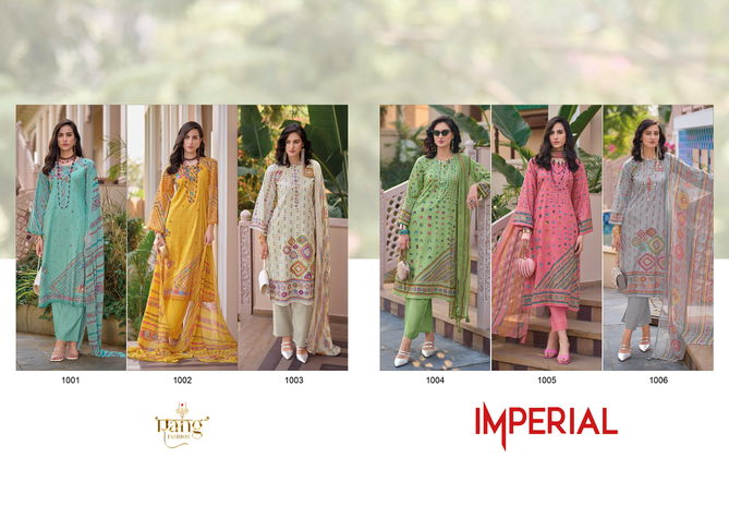 Imperial By Rang Printed Lawn Cotton Dress Material Wholesale Shop In Surat